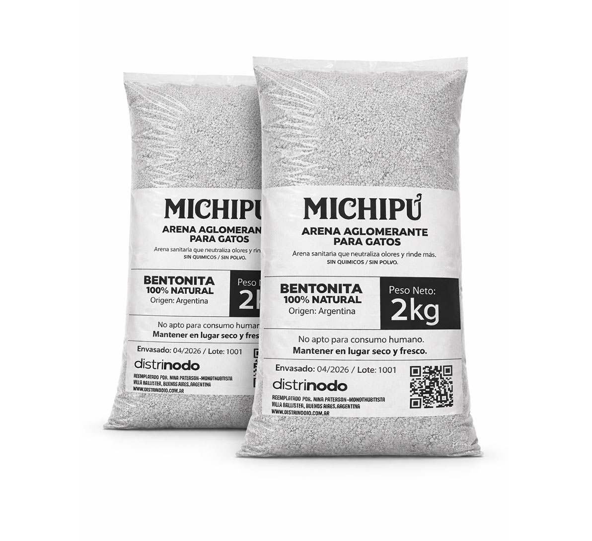 Michipu pack x2 4kg