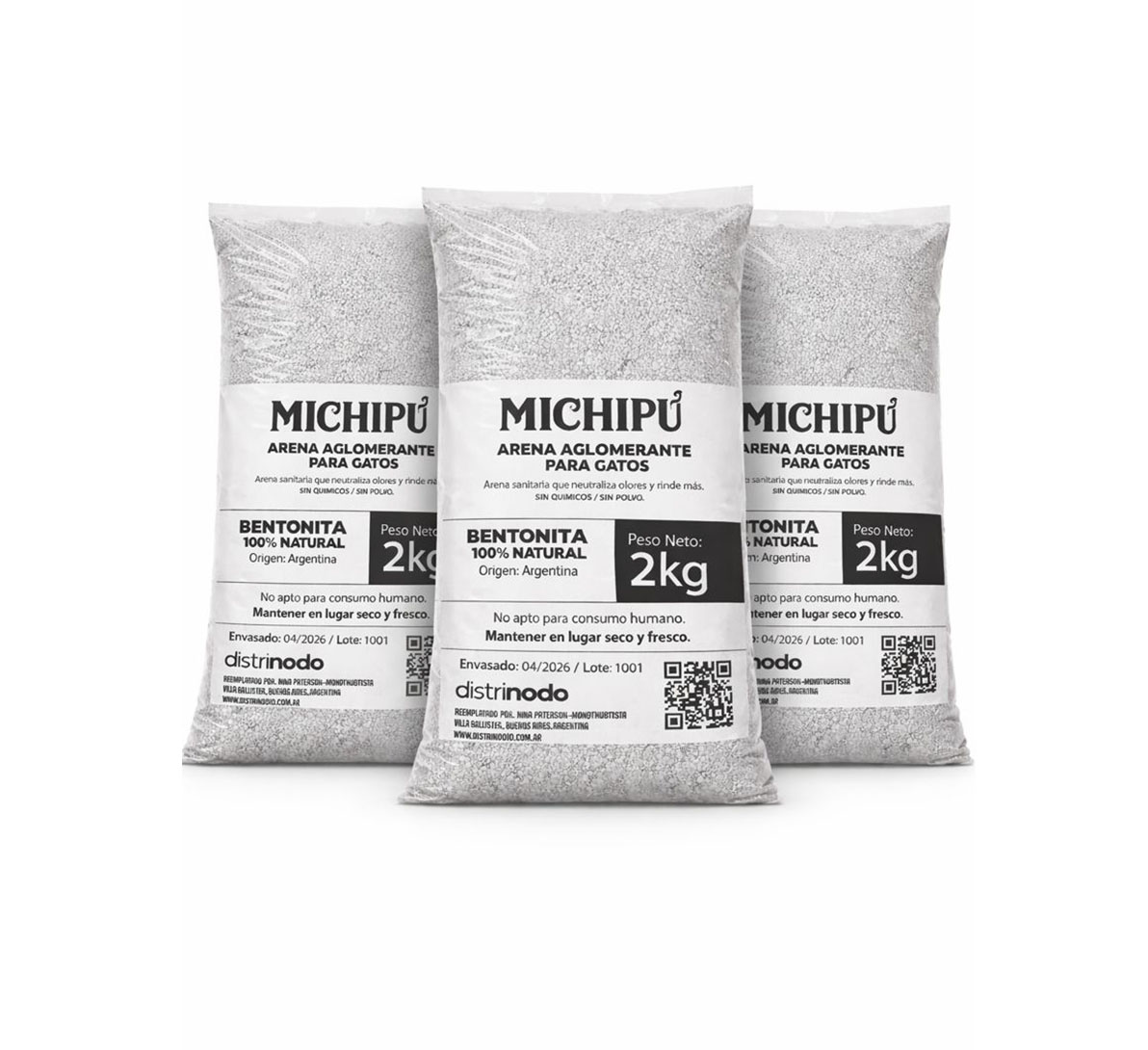 Michipu pack x3 6kg